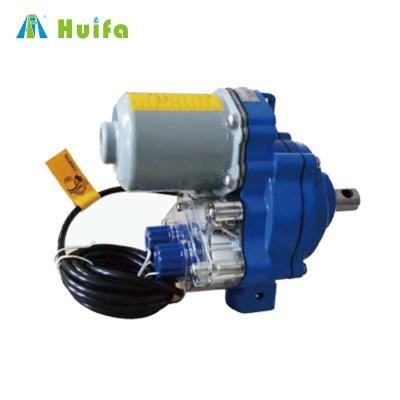 China Galvanized Electric Layer Huifa Greenhouse Film Unwinder Gear Motor For Greenhouse Ventilation for sale