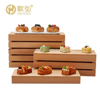 China Modern Desgin Factory High Quality Stand Customized Hotel Buffet Banquet Food Display Rack Cake Dessert Stand Sushi Rack for sale