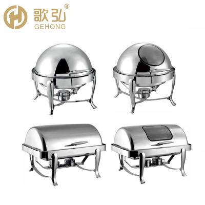 China Modern Desgin Wedding Equipment Buffet Food Warmer & Chafing Dishes Luxury Catering /cold Food Display for sale