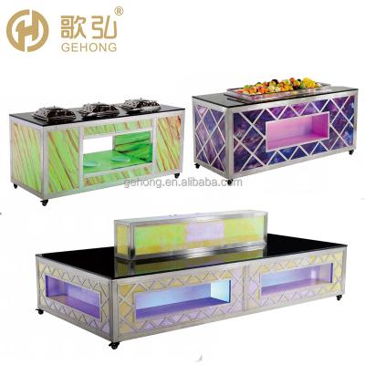 China Convenient buffet counter for hospitality dining solutions indoor and outdoor venues for sale