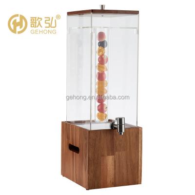 China Commercial Countertop Buffet Catering Beverage Dispenser With Stand Beverage Dispenser Cold Trading for sale