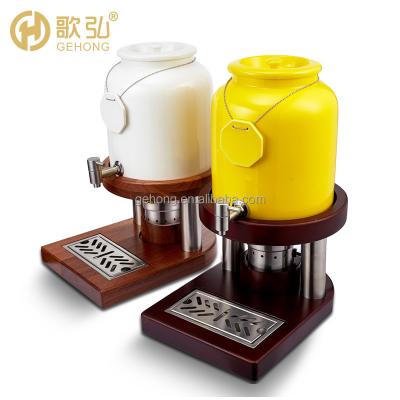 China Wholesale Electric Commercial Kitchen Restaurant Bulk Milk Mix Dispenser Commercial Plastic Cold Mail Beverage Dispensers Stand for sale