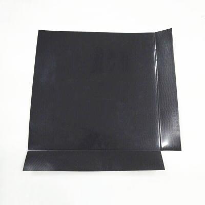 China Single Faced HDPE Plastic Slip Sheet Thickness Compacted Plastic Pallet For Push-And-Pull Machine for sale