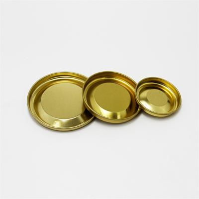 China Standaardformaat Metalen Stretch Lid Stretch Cap Stretch Closure Stretchable Lid Stretchable Cap Metal Cover Supplier Te koop