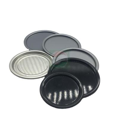 China 73mm Tinplate Bottom End Easy Open Lid Manufacturer Tinplate Can Bottom Tinplate Lid Easy Open Ends For Food for sale