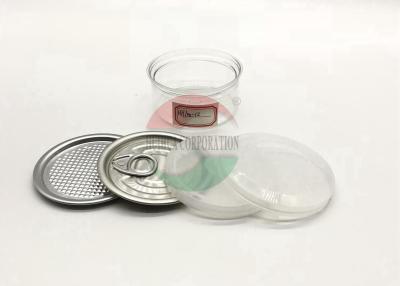 China Hot Sale 55ml Size PET Plastic Hmep Jar Easy Open Can for sale