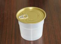 China Small Cup Shape Powder Food Packaging Pp Easy Open Jar  Good Oil Resistance for sale