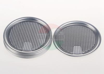 China Aluminium 73mm, die einfach sind, zieht weg Deckel für Haustier-das Plastikglas-Versiegeln FDA-gebilligt ab zu verkaufen