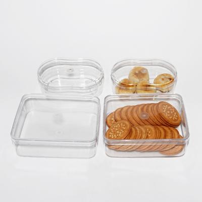 China Douaneps de Containerdoos FDA van het HUISDIEREN Materiële Transparante Plastic Koekje Te koop