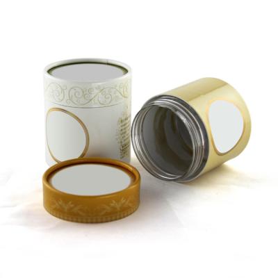 China Unique Designed Plastic and Paper Composite Cans for Facil Mask , Cosmetics , Skincare And Cream for sale