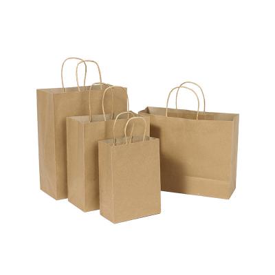 China Tamanho personalizado que imprime biodegradável de Logo Kraft Paper Packaging Bag reciclado à venda