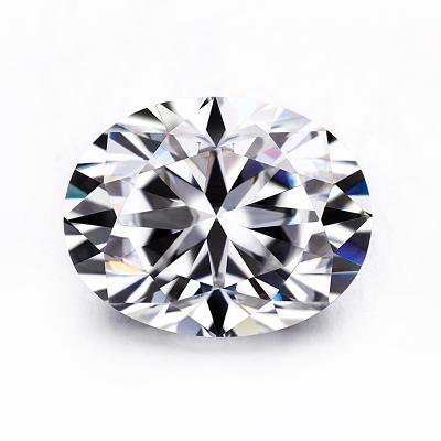 China Fire Baifu jewelry high quality 3mm-100mm wholesale price color set or oval cut moissanite for ring necklace pendant for sale