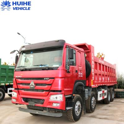 China Cheap Howo Used Dump Truck 8*4 60 Ton With Diesel For Sale > 8L for sale