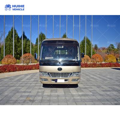 China Yutong Fabric Used Mini Passenger Van Transporter Bus Comfortable Employed 7m MINI Bus For Sale for sale