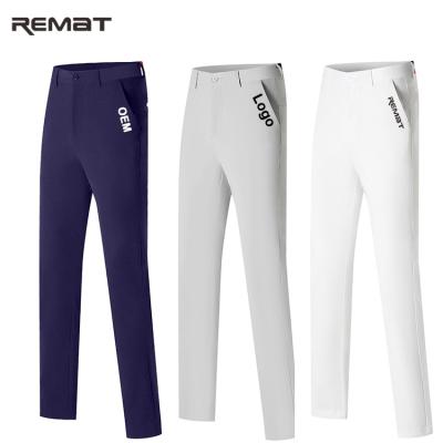 China QUICK DRY Men's Golf Elasticated Golf Sports Pants High Top Trousers for sale