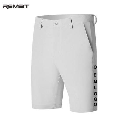 China Summer Logo Golf Shorts Men Custom Golf Quick Dry High Elastic Mens Golf Sport Pants for sale