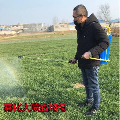 China Disinfection Thailand Market Vends Agriculture Backpack Portable Manual Operated Pump Hand Fertilizer for sale