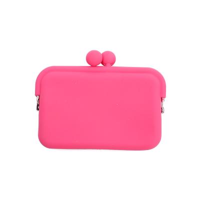 China Draagbare schattig kleine mini tas Sleutelhanger oortelefoon Lipstick opslag portemonnee Silicone munt tas Te koop