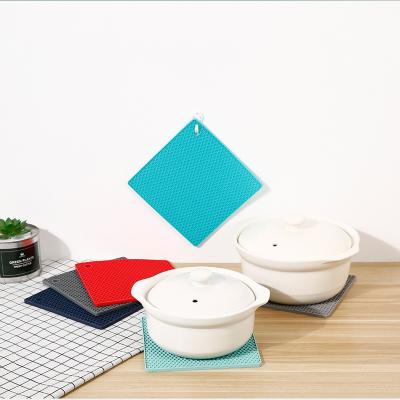 China Acero resistente a las salpicaduras protector de esteras esteras de mesa para la cocina anti-abrasamiento almohadilla de silicona en venta