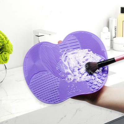 China Makeup Silicone Mat Cleaner Brush Cleaning Pad for sale