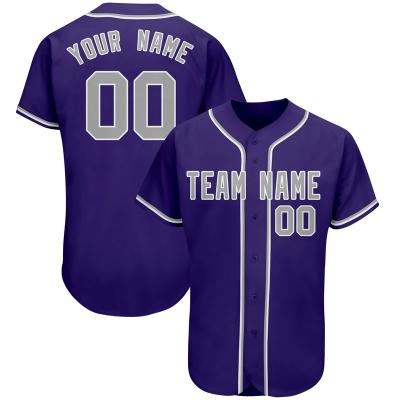 China Wholesale Sublimation New York Team Jersey Blank Mens Baseball Antibacterial Custom Logo T-shirts Baseball Wear for sale