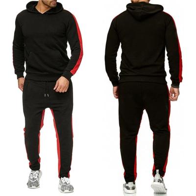 China Breathable High Quality Sublimation Hoodie Mens Gym Wear Fitness Sweatsuit Tracksuits Lightweight Tracksuits Set for sale