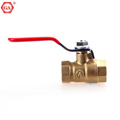 China Other GA-1806 QIAI factory wholesale high temperature female Brass Valve butterfly valve for brass fittings for sale