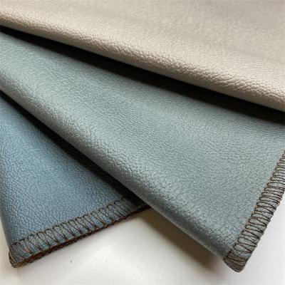 China 2022 Luxury Waterproof Faux Leather Sofa Fabric Upholstery Home Textile Water Resistant Faux Leather Sofa Fabric for sale