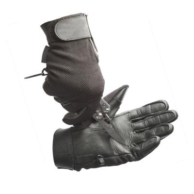 China Level 5 Puncture Proof Waterproof Protection Anti Cut Gloves Nylon, Leather,Polyester for sale