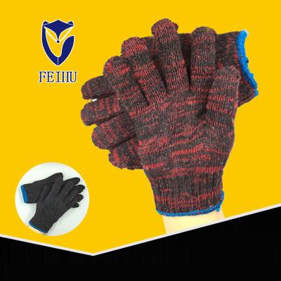 China discount labor protection glove working glove cotton yarn 800g 009 glove for sale