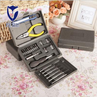 China 21pcs HOUSE Household Hardware Ronix Hand Tools Hardware Tool Kit General Household Tool Set for sale