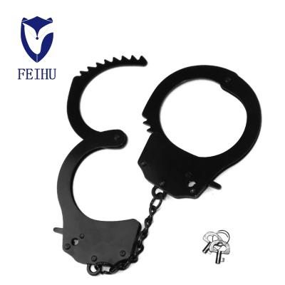 China STEEL Cheap Universal Police Use Alloy Steel Handcuffs For Game for sale