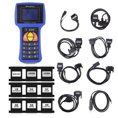 China T300 Code Diagnostic T-code Fault Transponder Key Programmer Universal Blue Auto Key Programmer for sale