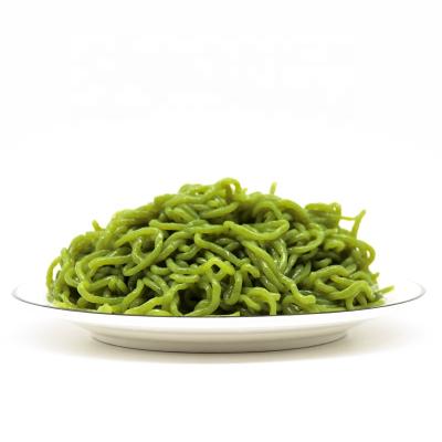 China Delicious spaghetti food grade size zero konjac low fat konjac spinach noodles sugar for sale