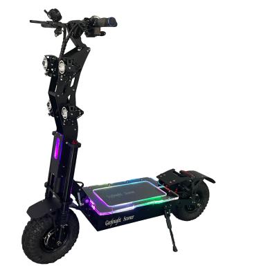 China Unisex Popular Foldable Big Power 72v 8000w Dual Motor Maximum Speed ​​120km/h 2021 Electric Scooter High For Adult for sale