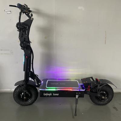 China Powerful 72v Unisex 8000w 14inch Folding Electric Scooter Lithium Battery Folding Electric Escooter 80v for sale