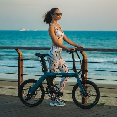 China 2021 EU warehouse aluminum alloy 14inch 48 volt battery 350w electric scooter lifepo4 electric bicycle for sale