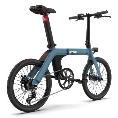 China Warehouse 48v 350w Motor Eu Aluminum Alloy Fat Tire Electric Bicycle Folding Bike With Seat For Adults for sale