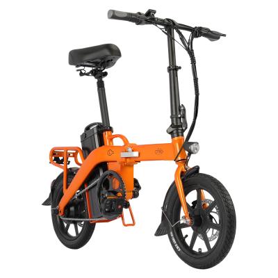 China Fast Speed ​​20inch 48v Aluminum Alloy Folding Electric Bicycle 500w 1000w Battery Used Fat Tire Electric Bicycle for sale