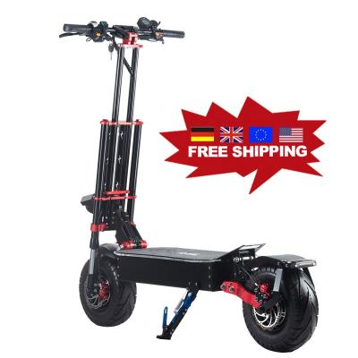 China 13inch Eu warehouse 60v 5600w unisex adult foldable electric scooter for free shipping for sale