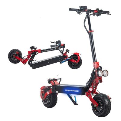 China Wholesale 11inch Wheel 60km Long Range Electric Scooter 65km/h Unisex Adults 2400w Dual Motor High Speed ​​For Sale for sale