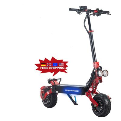 China EU USA warehouse unisex 48v 2400w 11inch off road electric tires waterproof folding scooter on sale for sale