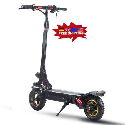 China Wholesale Two Wheel 10inch 48v Unisex Warehouse EU USA Foldable Fast Electric Scooter 1000w for sale