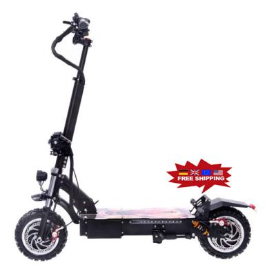 China EcoRider 11 Inch 5600W 60V Unisex Foldable Mobility E Scooter Duel Motor Adults Off Road Cheap Scooter for sale