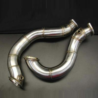 China Chinese manufacturers exhaust pipe downpipe for BMW 135i, 1M, e9X engine for sale