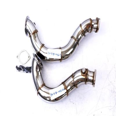 China High quality automotive exhaust system 3 inch 07-10 135/335 rear wheel drive for bm downpipe N54* for sale