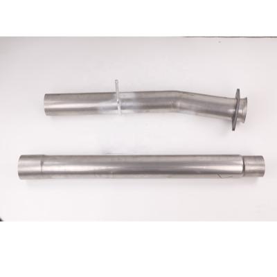 China Exhaust Device 4 Inch 409 Truck Muffler Delete Pipe DPF Material Diesel For *Ord Super Duty 08-10 6.4L for sale