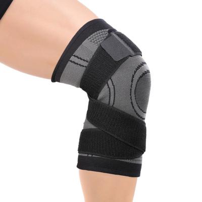 China Breathable 3D Pressure Compression Kneepad Wrap Nylon Kneepad Sports Pressurized Knee Pads For Work for sale