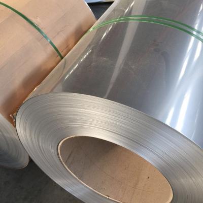 中国 317L 420J2 Stainless Steel Sheet Coil 300mm Width Silver Color In Mirror Surface 販売のため