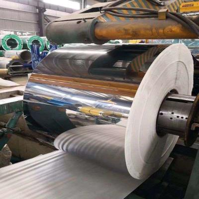 China ASTM JIS SUS304 bobina de aço inoxidável BA Superfície SS bobina laminada a frio 0,8 mm 1,0 mm à venda